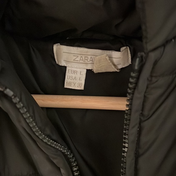 Zara Black Women's Ski Jacket Coat - Picture 7 of 15